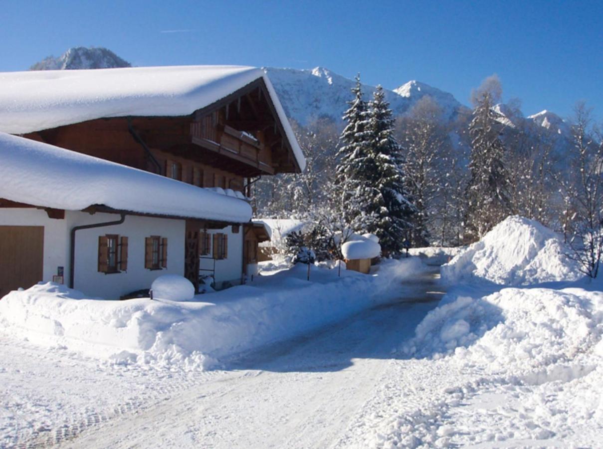 Apartmán Gaestehaus Kress - Chiemgau Karte Inzell Exteriér fotografie