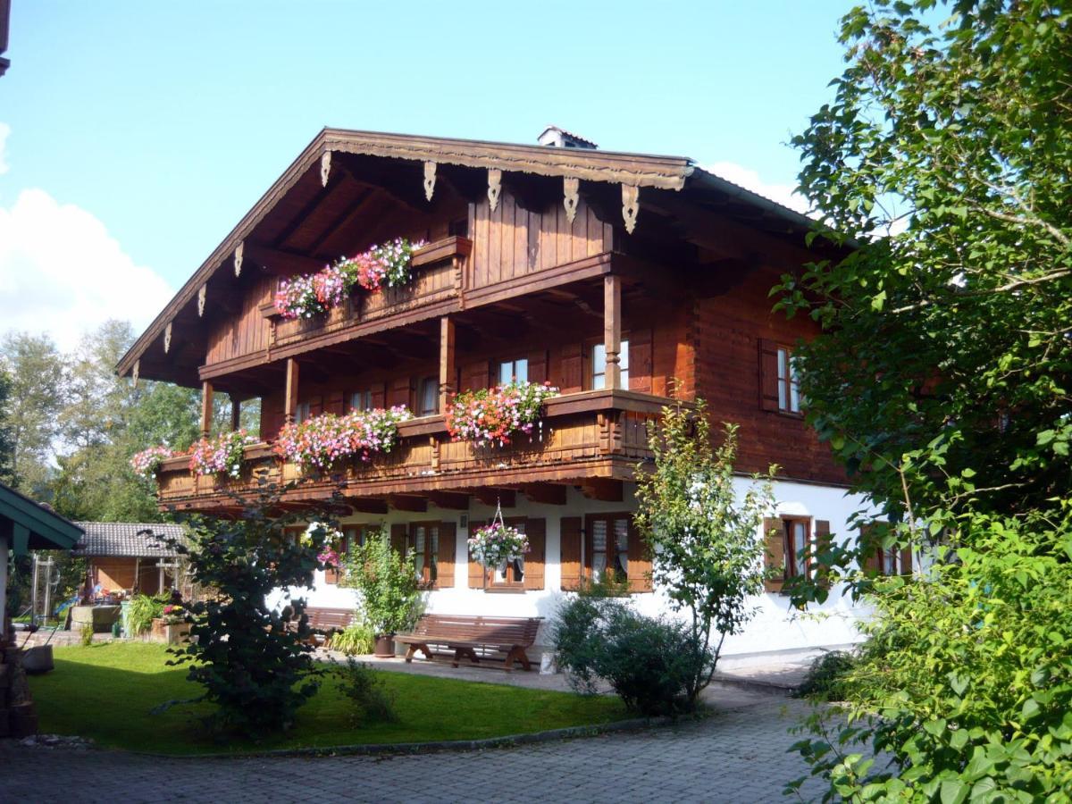 Apartmán Gaestehaus Kress - Chiemgau Karte Inzell Exteriér fotografie